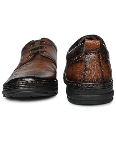 Image of Buckaroo SHERCA Genuine Crumbald Leather Casual Shoes for Mens