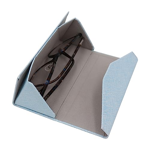 Image of Real Sic Glasses Case for Men and Women - Magnetic Folding Hard Shell Sunglass Holder - Inspired by Solid Color