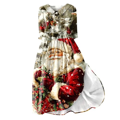 Kleid Weihnachten Weihnachts Kleid Red Dress Kleid Festlich Damen Ugly Christmas Sweater Led Weihnachten Kleid Damen Weihnachtsstrickkleid Damen...