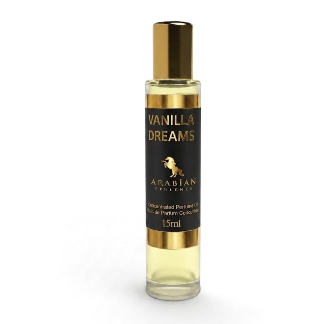 FR99 Arabian Opulence Vanilla Dreams - Aceite de Perfume Roll-On | Fragancia Concentrada Corporal | Perfume a Base de Aceite de Larga Duración para Mujeres