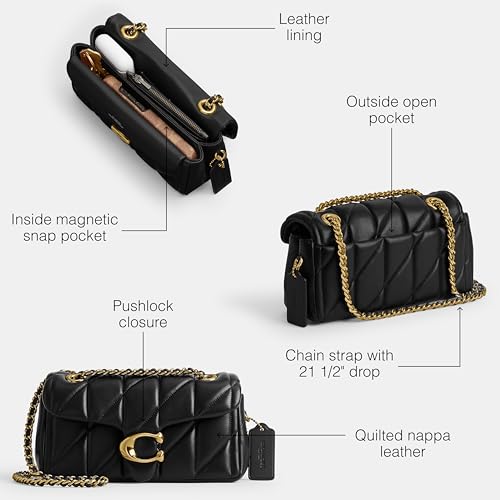 Image of COACH Women's Quilted Leather Tabby 20 Shoulder Bag