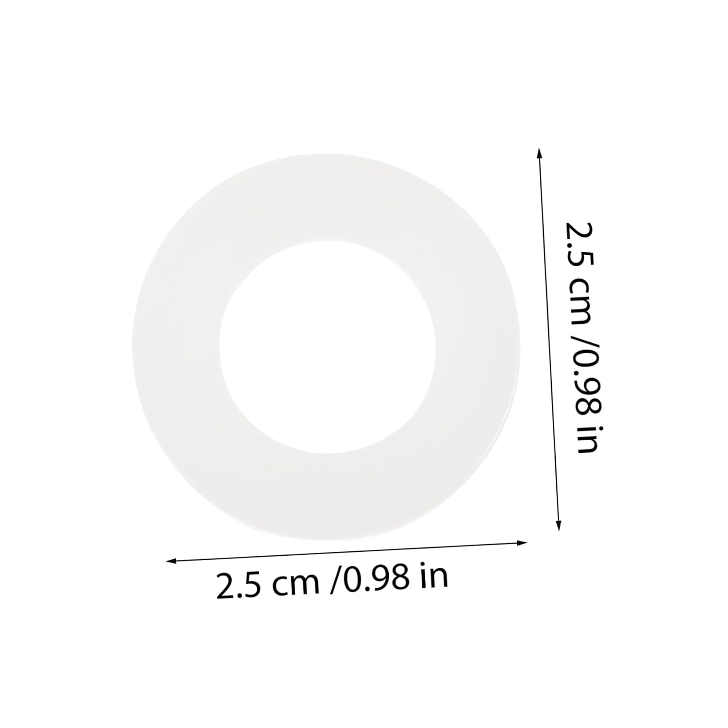 20pcs Nylon Flat Sealing Washers for Home Accessories Loose Gasket Fastening Appliance Equipment Maintenance Washers Ф