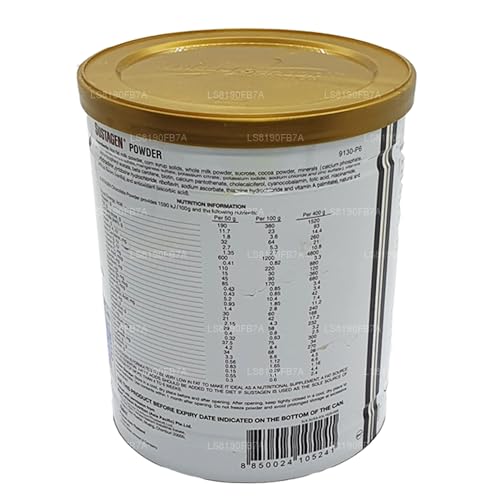 Sustagen 400g Chocolate Flavor Tin Nutritional Supplyment