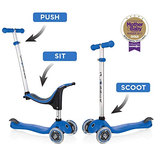 patinete globber luces