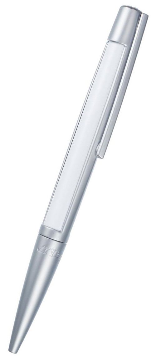 S.T. Dupont デフィ ボールペン S.T. Dupont Défi Ballpoint Pen White & Brushed