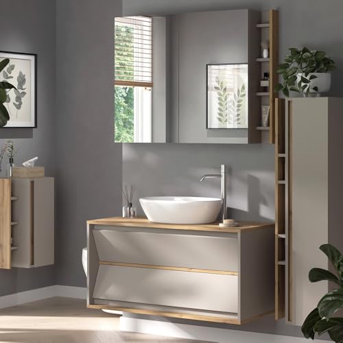 Vicco Set Di Mobili Da Bagno Cachemire 4 Parti - 5