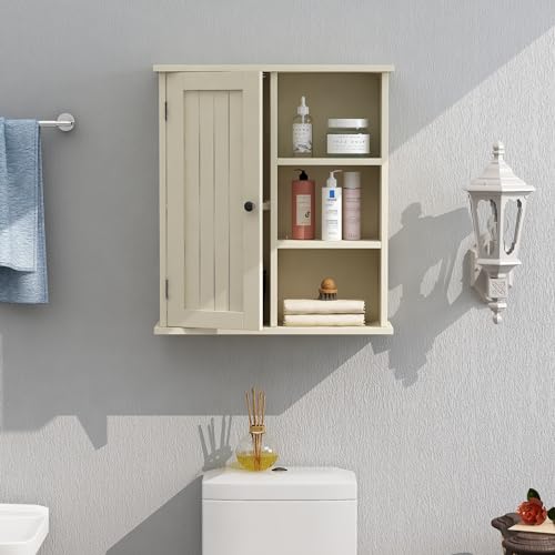 Armario de pared para baño pequeño que soluciona la falta de espacio 6