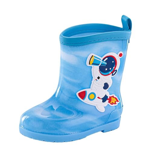 Kids Rain Boots for Boys Girls Toddler 𝐂artoon Soft Rubber Water Proof Non Slip Rain Shoes It Takes A Little Rain2