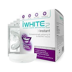 iWhite Instant2 Whitening Kit – Tot 8 tinten wittere tanden* – Professioneel whitening kit- Versterkt de tanden en…