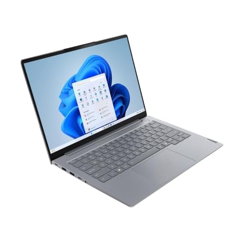 Image of Lenovo ThinkBook 14, Intel Core 5 210H, 16GB RAM, 512GB SSD, WUXGA IPS 14 inch (35.56cm), Windows 11 Home, Office 2024, Arctic Grey, 1.36Kg, 21UYA04VIG, Fingerprint, Backlit, 400 Nits, 1Y Warranty, Laptop