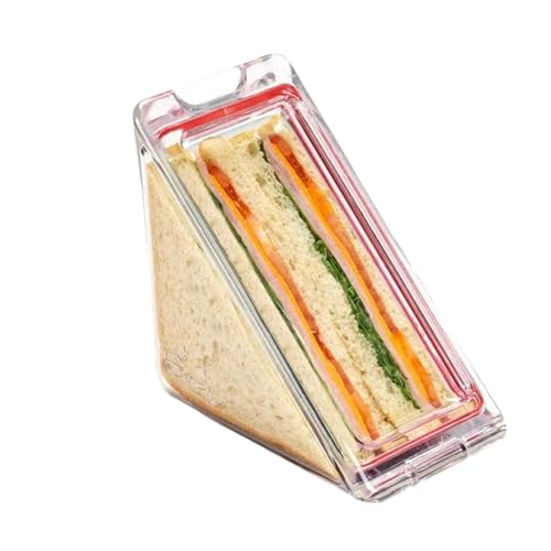 YTGOCN Sandwich Container,Triangle Sandwich Containers,Reusable Sandwich Bags,Sandwich Wedge Box,Sandwich Bags, Compact Small Sandwich Box,Eco-Friendly Sandwich Containers For Lunch Boxes