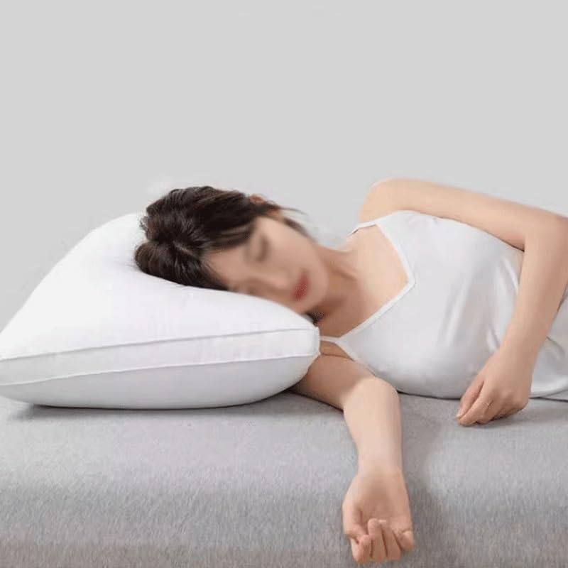 Pair of Sleep aid Male Student Dormitory Pillows are Provided At The Hotel