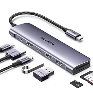 UGREEN Revodok 7 in 1 USB-C Hub wit...