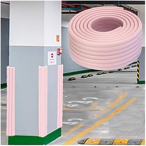 Car Parking Protector,Foam Corner Protector， High Resilience Sponges Table Corners Column,Anti-Impact Window Sills Corner Guard Strip,Garage Wall Corner Guards,1cm Thick(2m-8pcs)