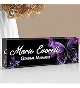 Custom Name Plate for Desk | Personalized Desk Name Plate | Personalized Boss Employee Appreciati...
