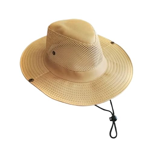 Chapeau de pêche respirant avec maille d'été contre la chaleur