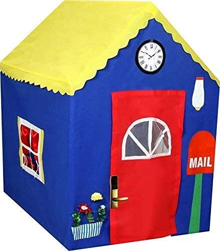 Dizaa Jumbo Size Extremely Light Weight, Water Proof Kids Play Tent House for 10 Year Old Girls and Boys (My House) (My Home Doll House)