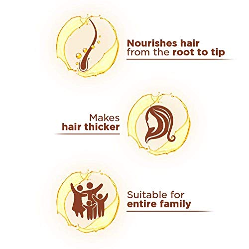 Clinic Plus Strong & Extra Thick Shampoo With Milk Protein And Almond Oil For Hair Strengthening & Volume, 1 L