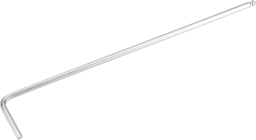 uxcell Llave de llave hexagonal de extremo de bola de 0.079 in, herramienta de reparación CR-V de brazo largo en forma de L