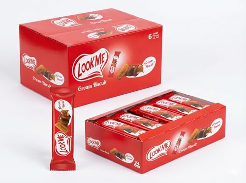 Barra de galleta con crema sabor chocolate 35 gr miniatura 1