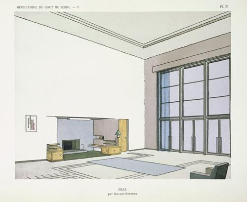 Toile murale abstraite Robert Mallet Stevens pour habiller un grand mur
