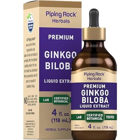 Piping Rock Ginkgo Biloba Supplements Cover