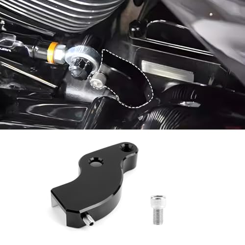 Jerbor Motorcycle Neutral Shift Assistant for Harley Touring Softail 2018-Up Durable Aluminum Alloy Neutral Shift Auxiliary Bracket Mount Easier by 20% Neutral Shift Gear for Harley Accessories