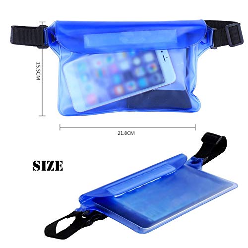 Docooler À prova d 'água de Natação Ao Ar Livre À Deriva Bolsa Saco Seco PVC Cintura Telefone Capa