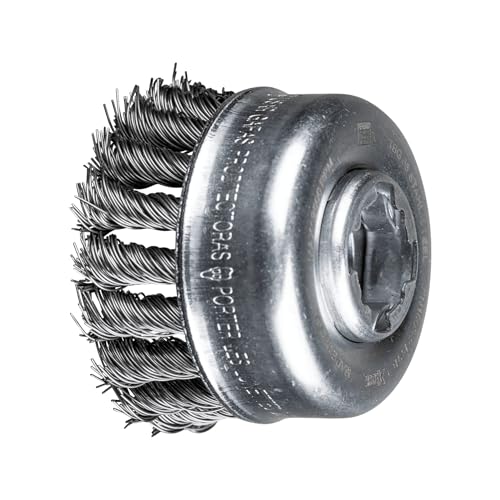 Image of Pferd 43305028 Braided with X-Lock Stainless Steel Cup Brush