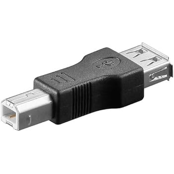 3er Set USB Adapter - A-Buchse auf B-Stecker