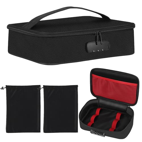 JINXOLET Discreet Lockable Storage Toy Bag Box Organizer Container (Medium)