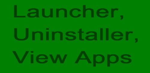 Launcher,Uninstaller,View App