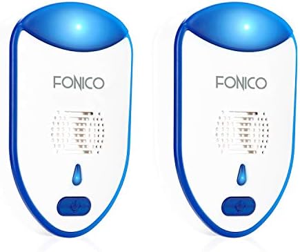 FONICO Ultrasonic Pest Repeller -[2018 Upgraded] Electronic Mouse Repellent Plug in Pest Control - Pest Repellent Mice,Rat,Bug,Spider,Roach,Ant,Mosquito,Fly - No More Mouse Traps,Insect Spray & Baits