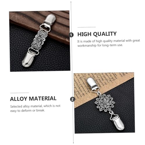 Pinzas de chal Gatuida en aleación premium: broches decorativos para ropa de mujer 5