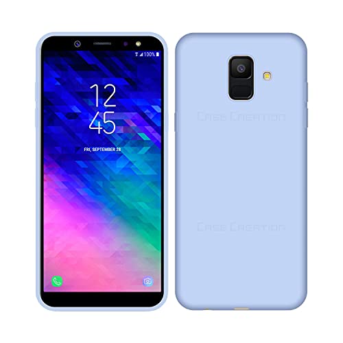 Image of Case Creation Luxurious OG Series for Samsung Galaxy On6 Case Cover,Anti-Dirty Slim Case Frosted Matte Cute Candy TPU Raised Bezel (Splash of Color) Back Cover for Samsung On6 -Purple