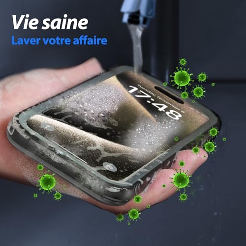 Coque antichoc iPhone 15 Pro Max protection écran intégrale incassable