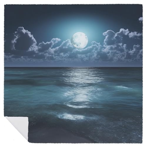 Servilletas de Tela Sea and Moon Set x4 miniatura 6
