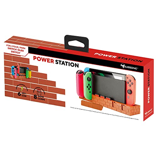 Subsonic - Estación de alimentación - Base de almacenamiento y carga para la consola Nintendo switch y sus accesorios