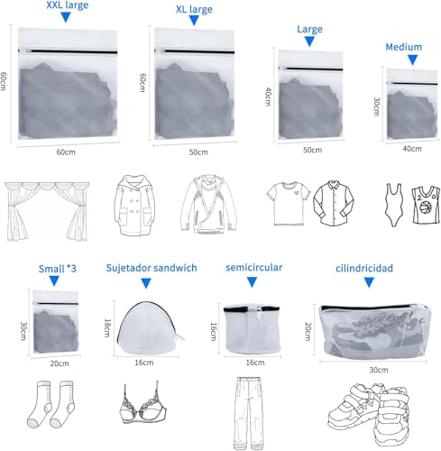 Bolsas para calcetines marca RUISTLI (2)