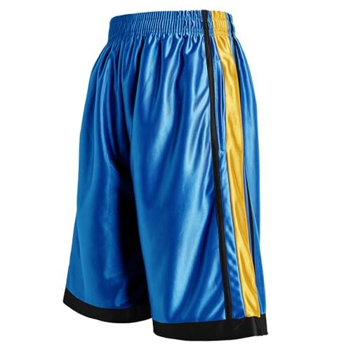 LeeHanTon 4-Pack Men's Basketball Shorts Summer Gym Training Athletic Shorts with Pockets Drawstring2