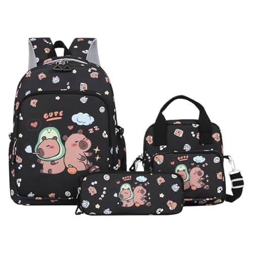 Sac à dos Capybara ergonomique contre le désordre avec trousse et sac