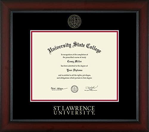 St. Lawrence University - Officially Licensed - Gold Embossed Diploma Frame - Document Size 10" x 8"