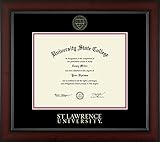 St. Lawrence University - Officially Licensed - Gold Embossed Diploma Frame - Document Size 10" x 8"