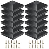 Design élégant: améliorez l'apparence de votre clôture en bois avec ces capuchons de poteau de clôture élégant et moderne..La conception propre complète divers paramètres extérieurs, des ponts aux clôtures de liaison de chaîne, ajoutant un look poli à votre espace extérieur.