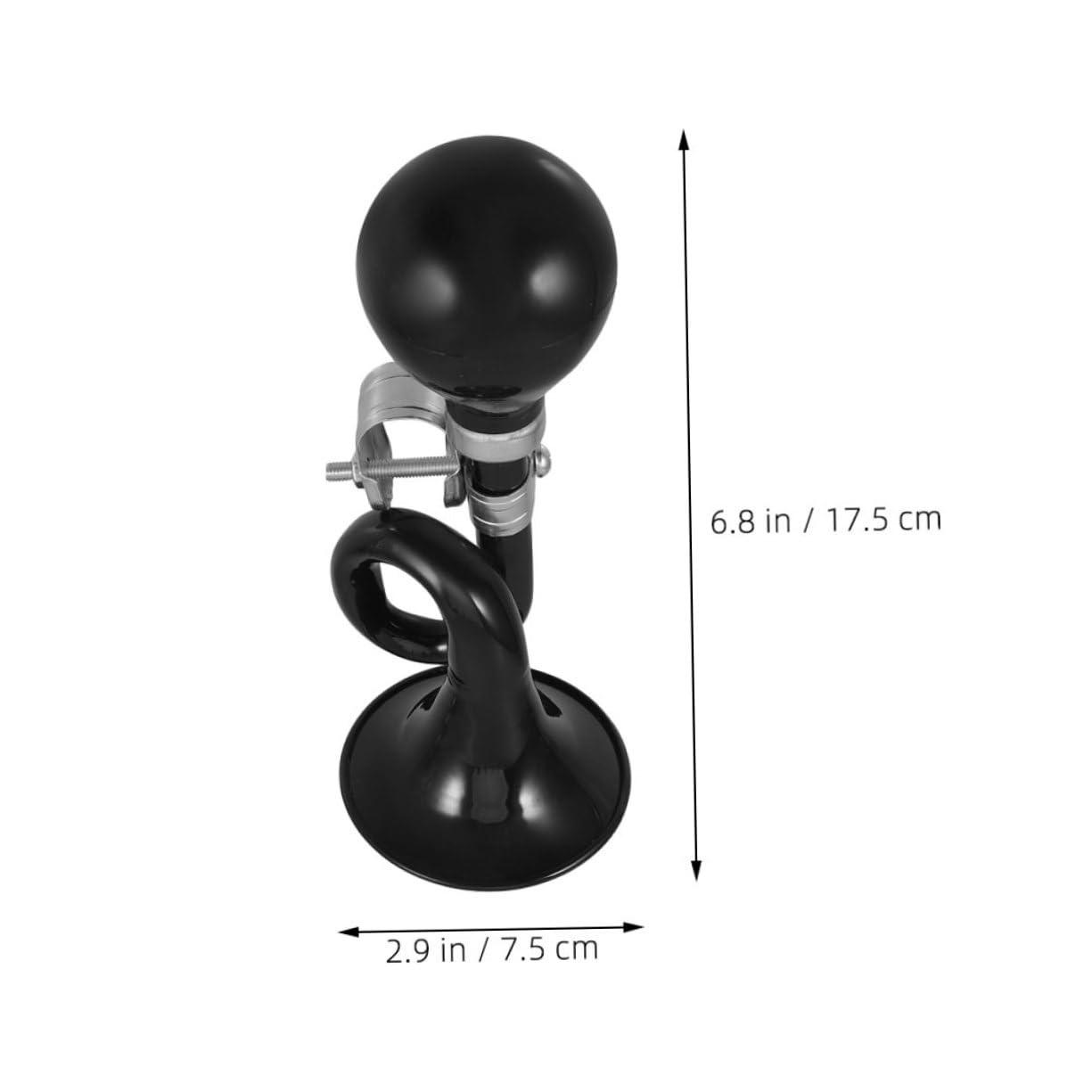 GOOHOCHY 2pcs Bicycle Bell Vintage Loud Snail Horn for Bicycles Scooters Easy Installation High Volume Alert for Siblings Friends