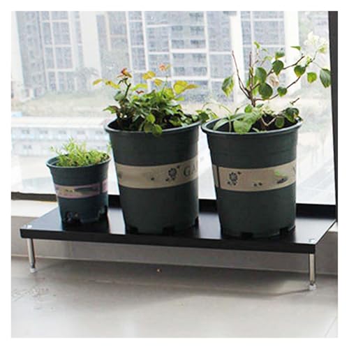 Extensor de alféizar de ventana extensible de 120cm sin taladros para plantas 2