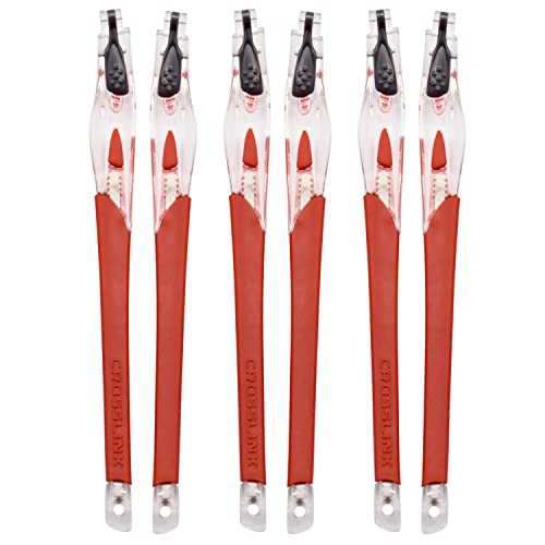 Remplacement pieds de cadre transparents rouges compatibles caoutchouc Oakleys Crosslink Switch