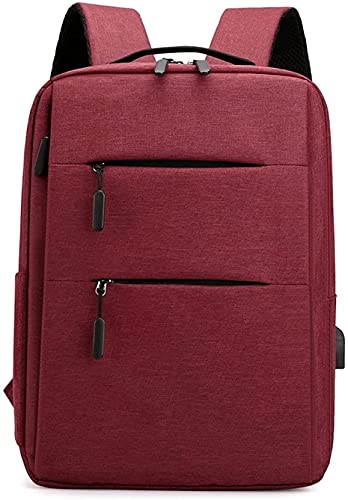 Mochila de gran capacidad para hombre con puerto USB y carga móvil