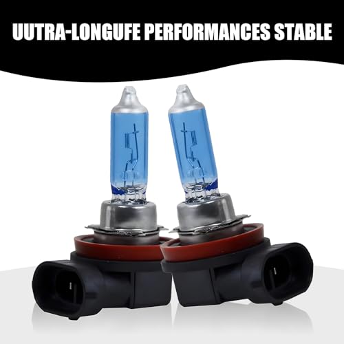 Flygun FUN97 2 Pcs H11 Car Halogen Bulbs, Ultra White Light Bulbs, 12V 100W Front Fog Light Bulbs thumb #5