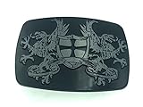 Drachen Kreuzfahrer Kreuz Emblem Cosplay Belt Buckle Gürtelschnalle Wappen